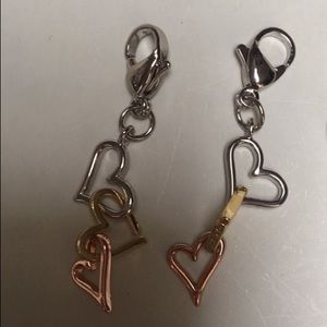 Heart dangles